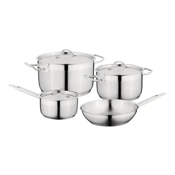 BergHOFF Berghoff Pannenset 7-delig - RVS - BergHOFF | Essentials