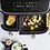 BK BK Supreme Airfryer XXXL 9L (3+6L) - Zwart - PFAS vrij