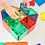 Learn and Grow Toys Learn and Grow Magnetische tegels - Basispakket 64 delig