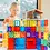 Learn and Grow Toys Learn and Grow Magnetische tegels - Basispakket 64 delig