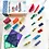 Learn and Grow Toys Learn and Grow Magnetische tegels - Basispakket 64 delig