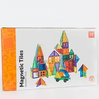 Learn and Grow Magnetische tegels - Bouwers pakket 110 delig