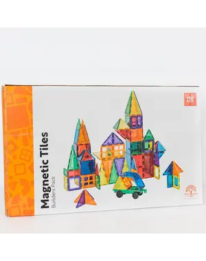 Learn and Grow Toys Magnetische tegels - Bouwers pakket 110 delig