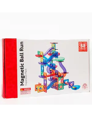 Learn and Grow Toys Magnetische knikkerbaan - pakket 88 delig