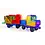 Learn and Grow Toys Learn and Grow Magnetische tegels - Auto pakket 28 delig