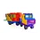 Learn and Grow Toys Learn and Grow Magnetische tegels - Auto pakket 28 delig