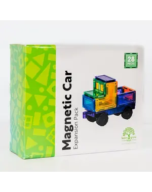 Learn and Grow Toys Magnetische tegels - Auto pakket 28 delig