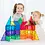 Learn and Grow Toys Learn and Grow Magnetische tegels - Geometrisch 36 delig
