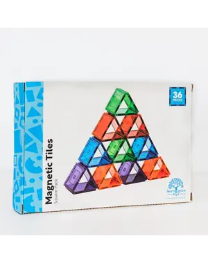 Learn and Grow Toys Magnetische tegels - Kleine Vierkanten 36 delig