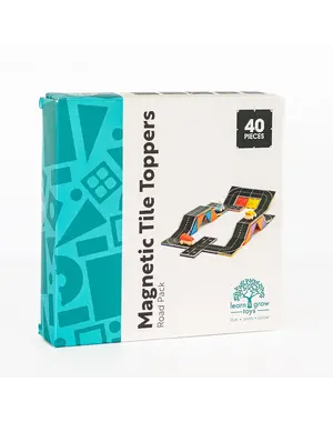 Learn and Grow Toys Magnetische Toppers - Weg pakket 40 delig