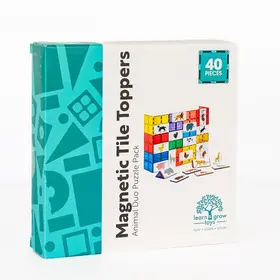 Learn and Grow Toys Learn and Grow Magnetische Toppers - Dieren duo 40 delig