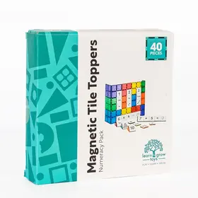 Learn and Grow Toys Learn and Grow Magnetische Toppers - Rekenpakket 40 delig