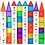 Learn and Grow Toys Learn and Grow Magnetische Toppers - Hoofdletters 40 delig