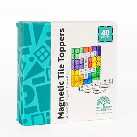 Learn and Grow Toys Learn and Grow Magnetische Toppers - Hoofdletters 40 delig