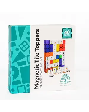 Learn and Grow Toys Magnetische Toppers -letters 40 delig