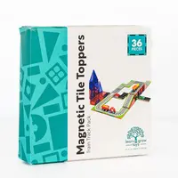 Magnetische Toppers - Treinbaan 40 delig