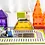 Learn and Grow Toys Learn and Grow Magnetische Toppers - Treinbaan 36 delig