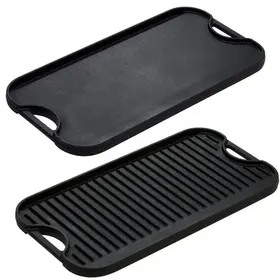 Lodge Lodge Reversibel Bak- en Grillplaat dubbelzijdig 51 x 27