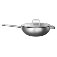 Uma Wokpan 3-ply 28cm met deksel