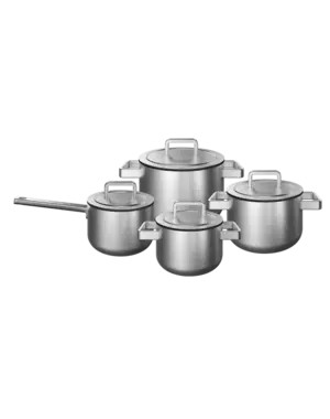 KOQI Downdraft Pannenset Uma 3-Ply 4-delig