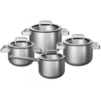 Downdraft Pannenset Mira 3-ply 4-delig