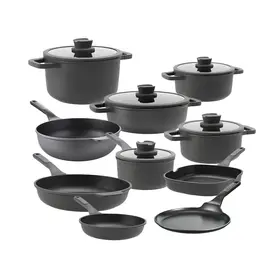 BergHOFF BergHOFF Leo Stone Pannenset 10-delig - met Gratis serveertang