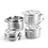 BK Cookware BK Twist Pannenset RVS edelstaal 4 delig