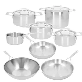 Demeyere Demeyere Industry 5 Kookpannenset 8 Delig - met gratis panbeschermerset