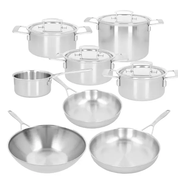 Demeyere Demeyere Industry 5 Kookpannenset 12 Delig - met gratis panbeschermerset