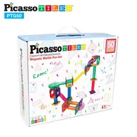 PicassoTiles 50-delige knikkerbaan bouwstenenset