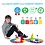 Picasso Tiles PicassoTiles  Magnetische Tegels Racebaan met LED-auto's 50 stuks