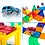 Picasso Tiles PicassoTiles  Magnetische Tegels Racebaan met LED-auto's 50 stuks