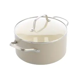 Greenchef Greenchef Nordics Antiaanbak Kookpan Crème - 20 cm