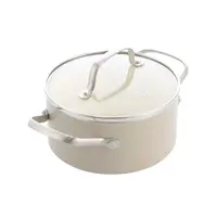 Nordics Antiaanbak Kookpan Crème - 16 cm
