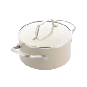 Greenchef Greenchef Nordics Antiaanbak Kookpan Crème - 16 cm