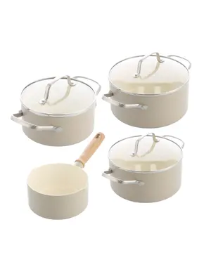 Greenchef Nordics Pannenset Antiaanbak 4-delig
