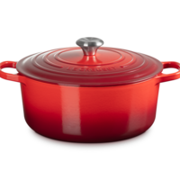Signature Braadpan - 6,7 l - 28 cm - Kersenrood