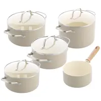 Nordics Pannenset Antiaanbak 5-delig