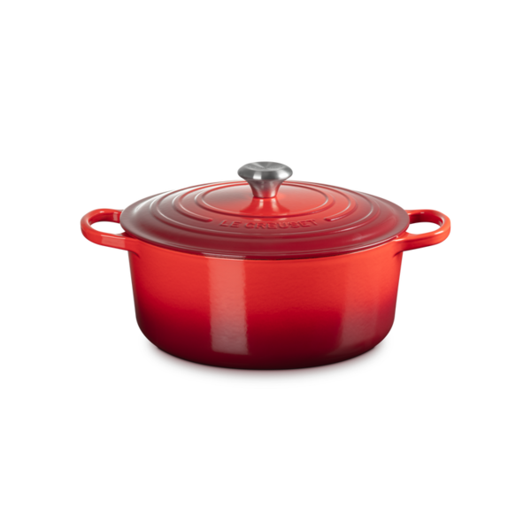 Le Creuset Le Creuset Signature Braadpan - 8.1 l - 30 cm - Kersenrood