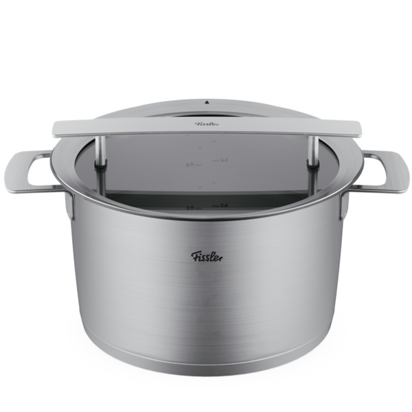 Fissler Fissler Phi Collection Soeppan met Downdraft Glasdeksel 24cm