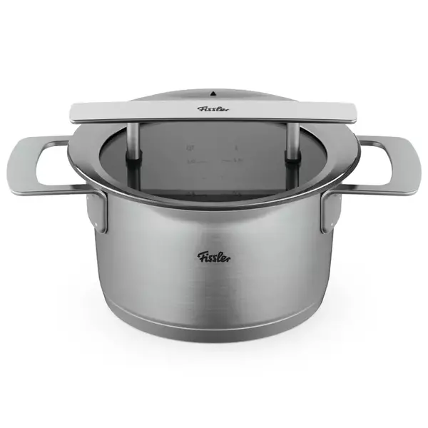 Fissler Fissler Phi Collection kookpan met Downdraft Glasdeksel 20 cm