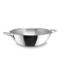 Avance Wok - 30 cm - RVS - met glasdeksel