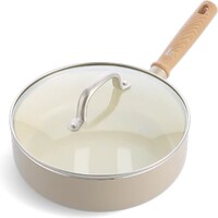 Nordics Crème Hapjespan met deksel 24 cm