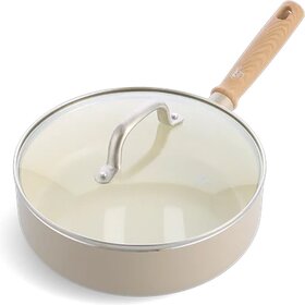 Greenchef GreenChef Nordics Crème Hapjespan met deksel 24 cm
