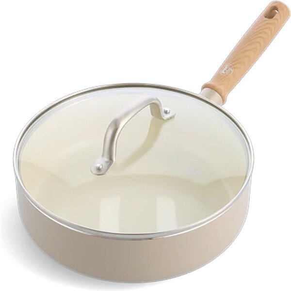 Greenchef GreenChef Nordics Crème Hapjespan met deksel 24 cm
