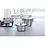 BK BK Conical Profi Pannenset - 4 delig - RVS