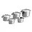 BK BK Conical profi Kookpannenset - 5 delig - RVS