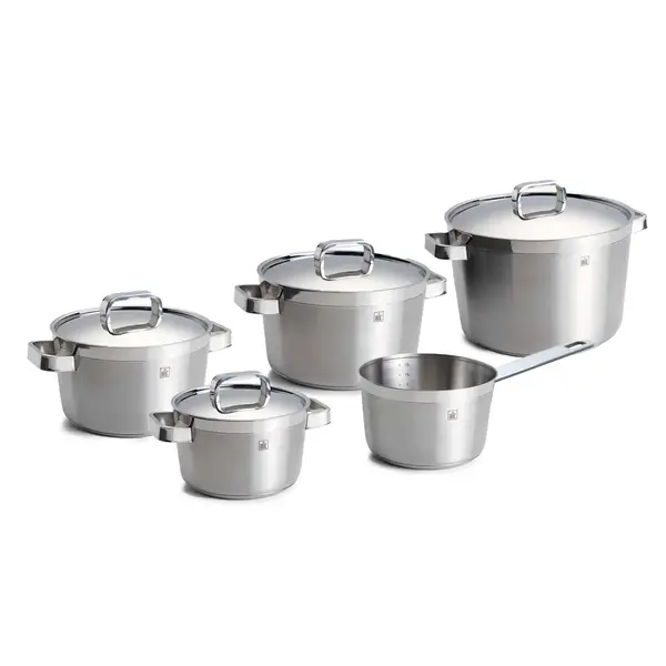 BK BK Conical profi Kookpannenset - 5 delig - RVS
