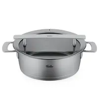 Fissler Phi Collection Soeppan met Downdraft Glasdeksel 24cm - laag