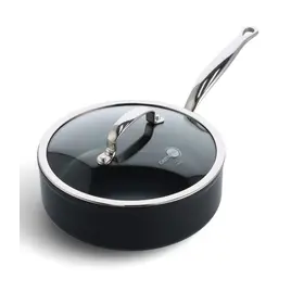 Greenpan Greenpan Barcelona Keramische Hapjespan - 24 cm - met glazen deksel